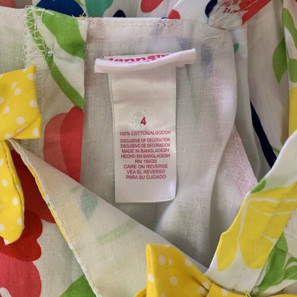 Nanette Girls Size 4 Floral Pleated Sundress Colorful Dress NWT - Picture 8 of 12